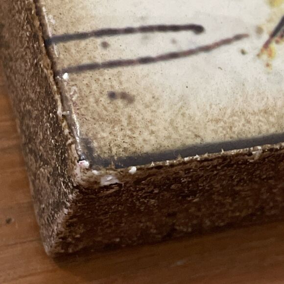 Sid Dickens Memory Block T-112 Postmark Retired 6x8x1.5 Wall Tile Plaque Art - Picture 7 of 13